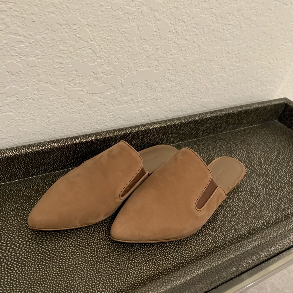 Jenni Kayne suede mules sz 36